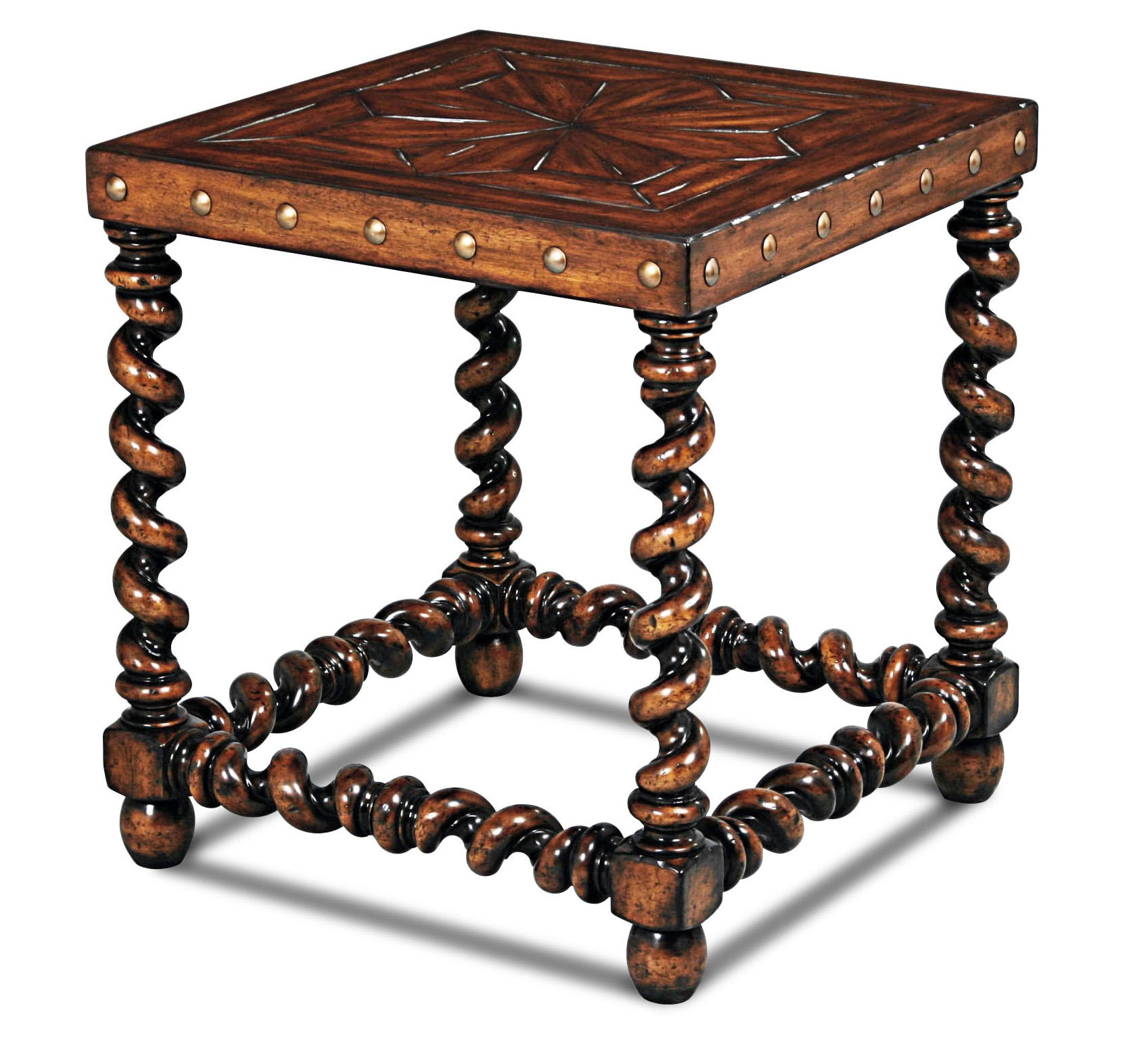 Maitland-Smith Serpentine Side Table 89-1012