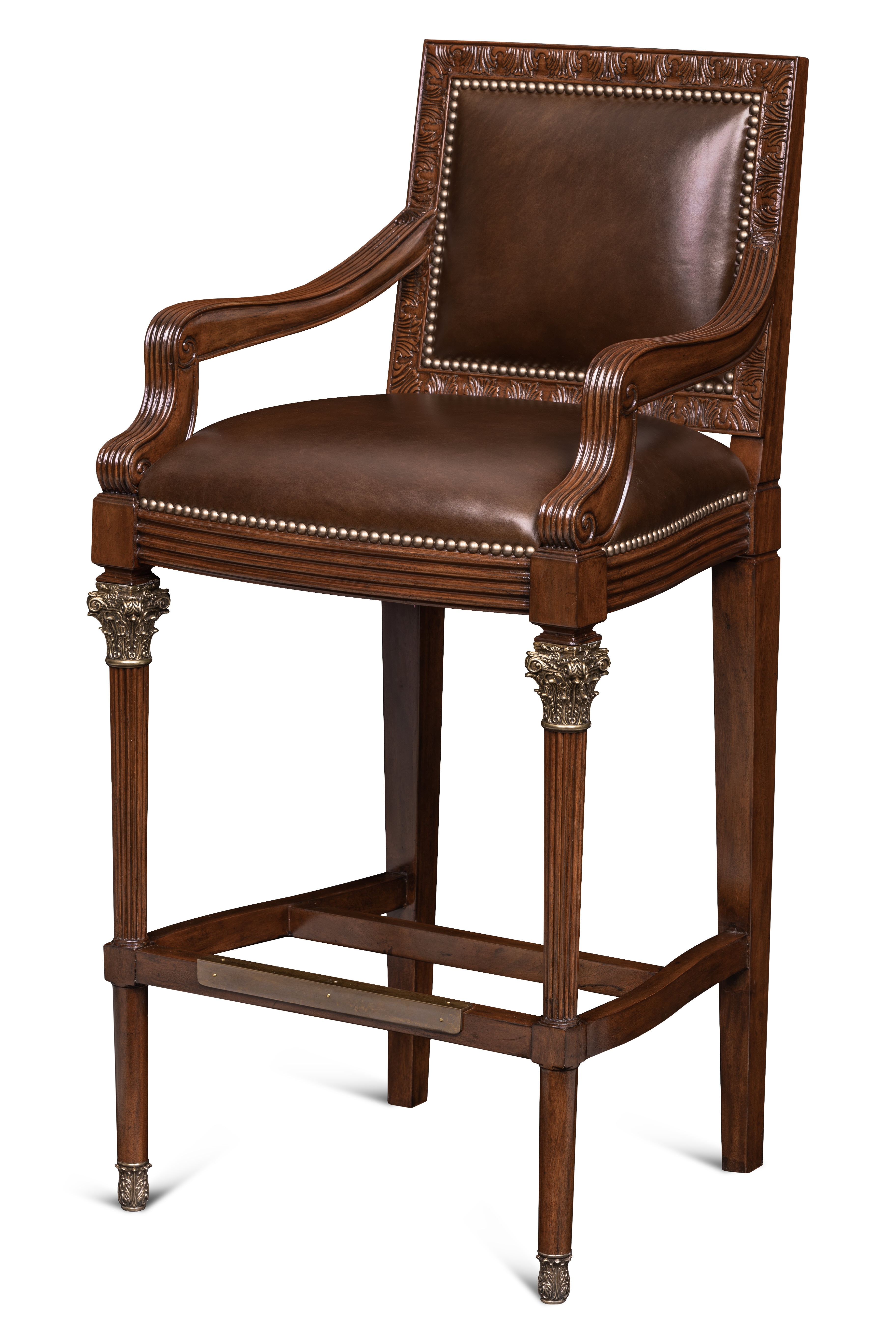 Maitland-Smith Quarter Barstool 89-1501
