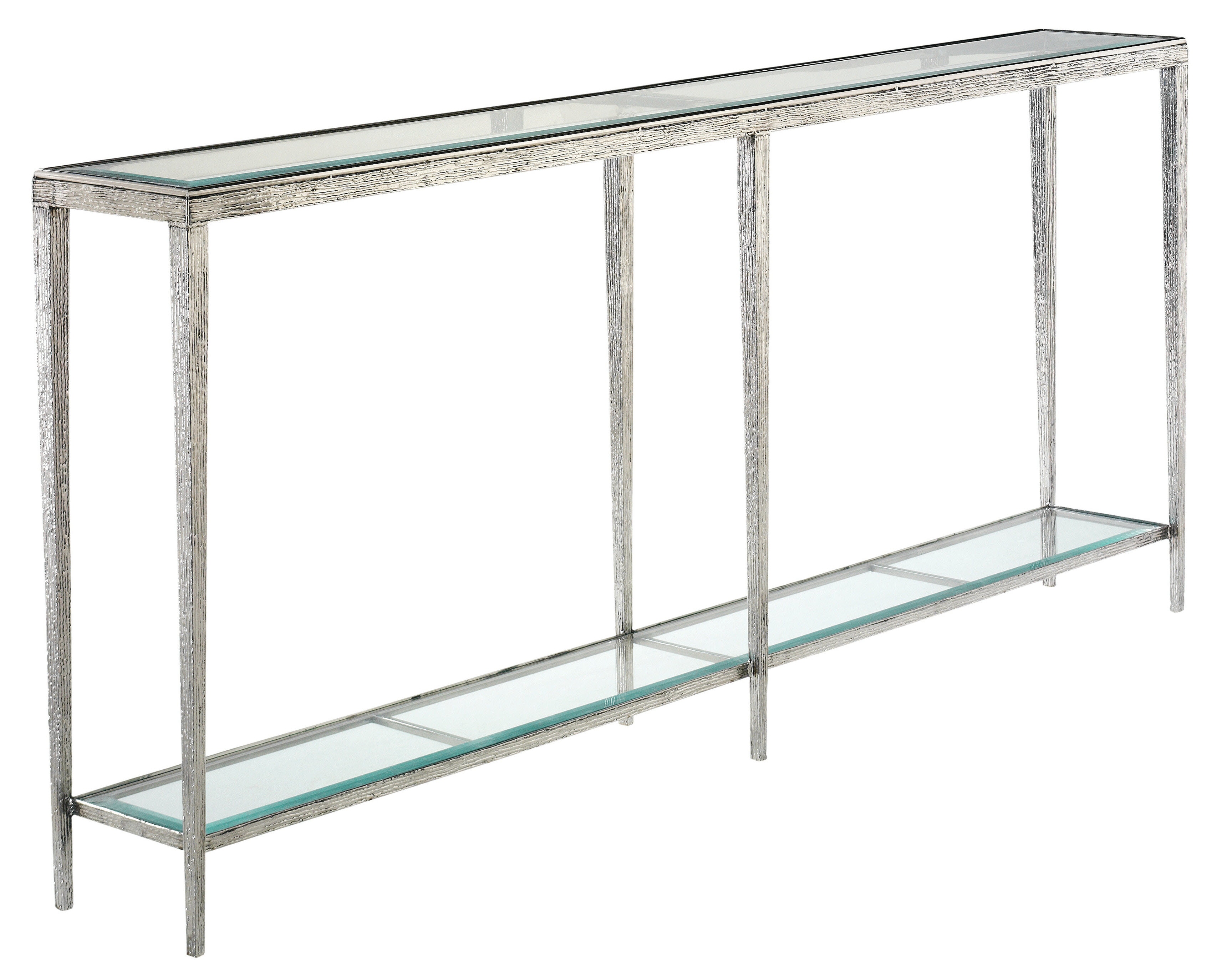 Maitland-Smith Jinx Large Nickel Console HM1017