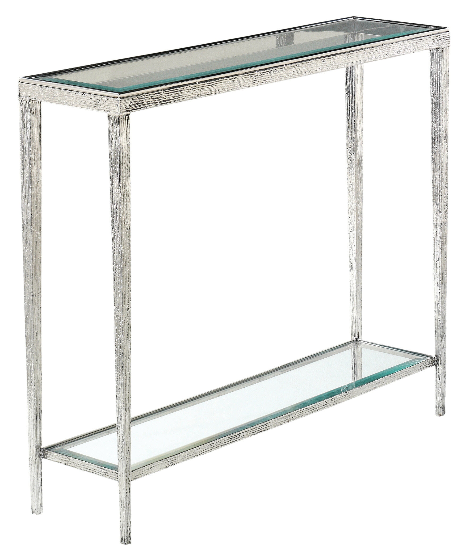 Maitland-Smith Jinx Small Nickel Console HM1017N