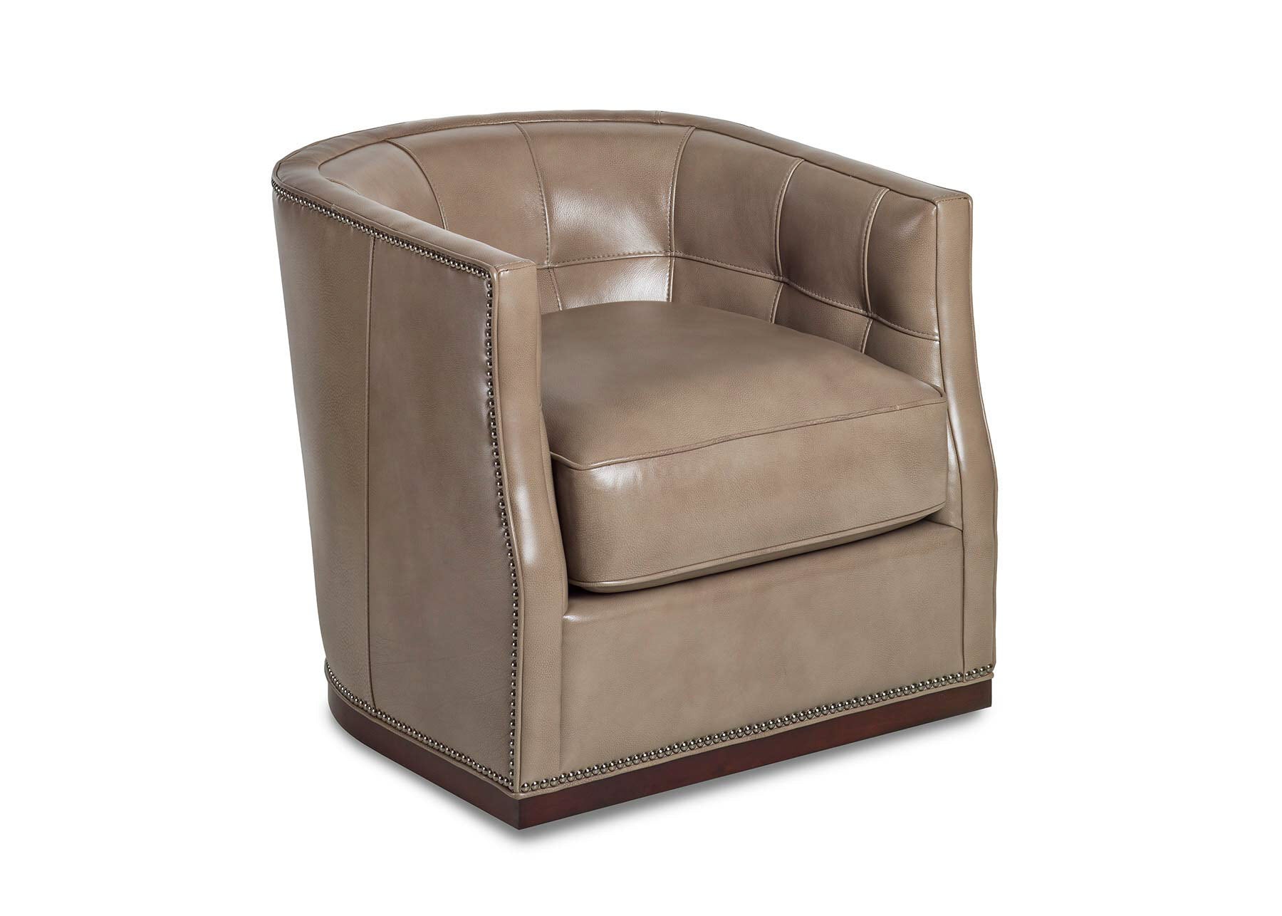 Maitland-Smith Veronica Swivel Chair RA1139-S-CAL-CLY