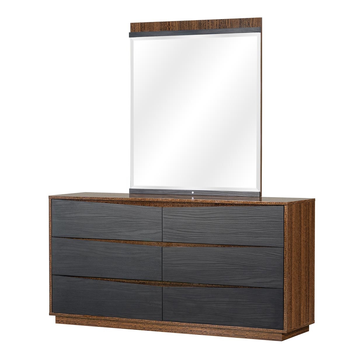 Michael Amini Furniture Dresser with Mirror 9024050SA-60-838