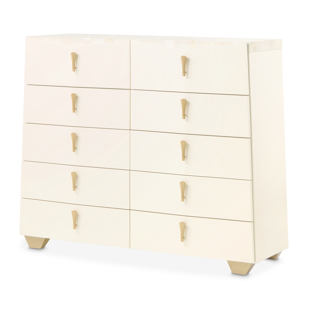 Michael Amini Furniture 10-Drawer Chest 9091070SA-112