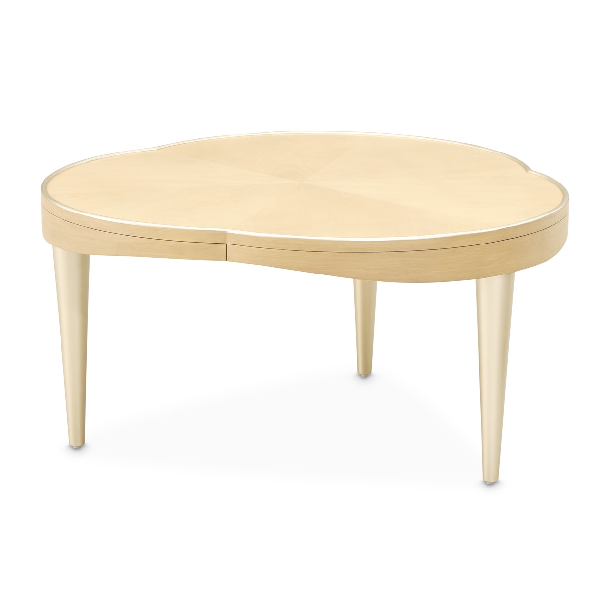 Michael Amini Furniture Camellia Field Cocktail Table Caramel 9090204-134