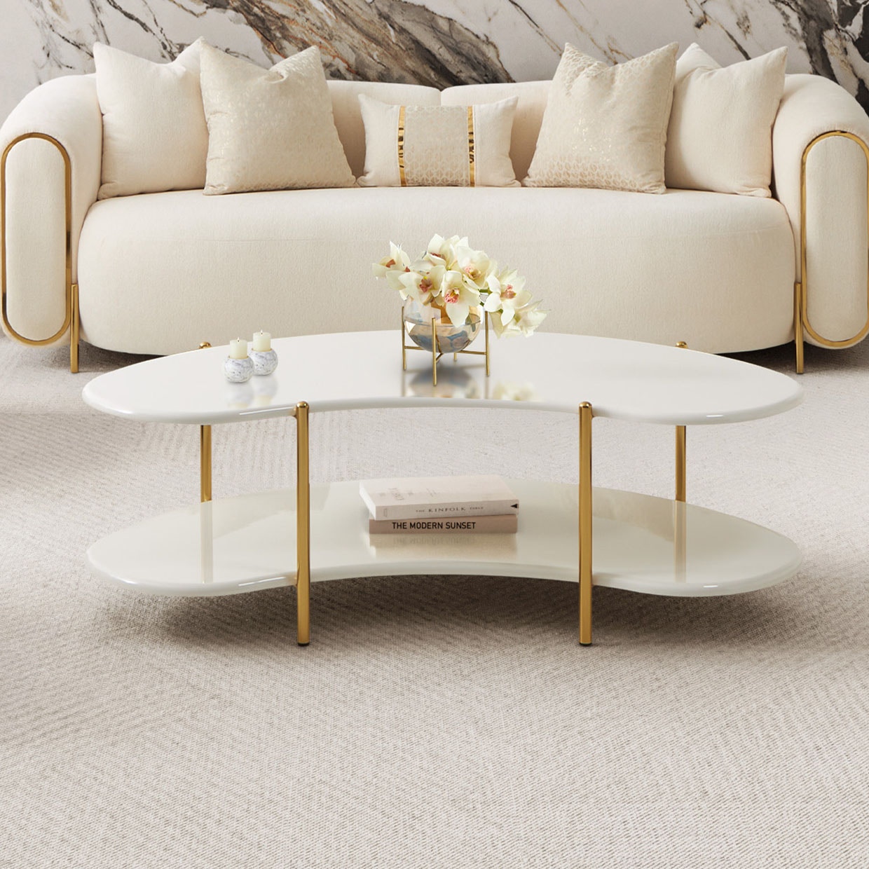 Michael Amini Furniture Cocktail Table LFR-SSNI201-128