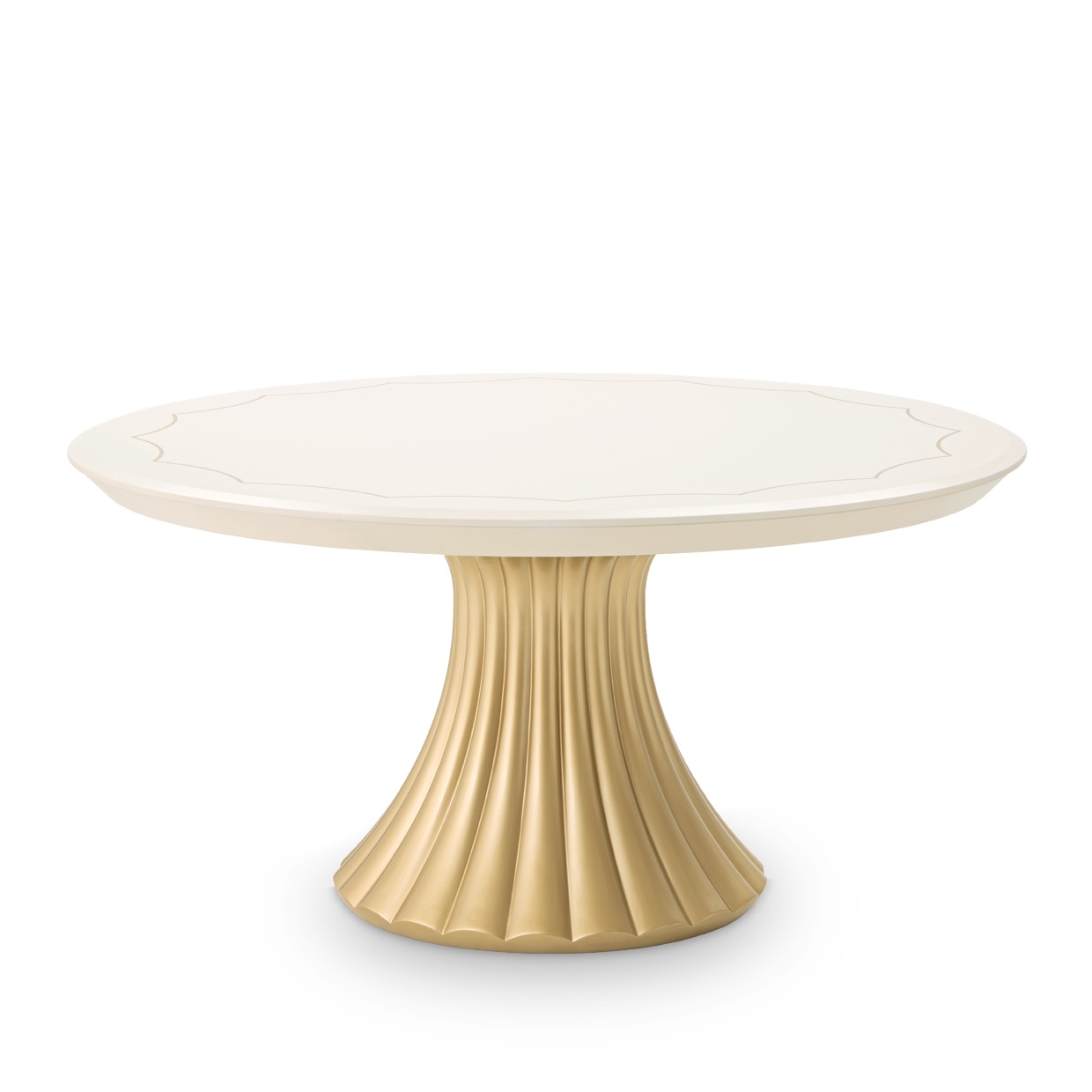 Michael Amini Furniture Round Dining Table 9091001-112