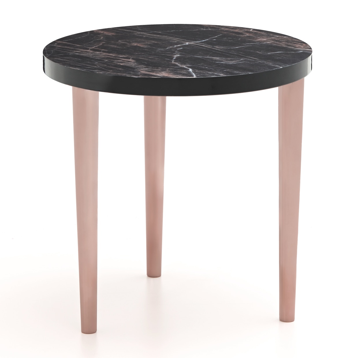 Michael Amini Furniture End Table Dark Bronze LFR-CLCH202-835