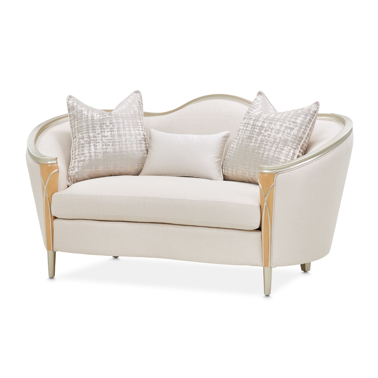 Michael Amini Furniture Loveseat N9008825-PEARL-134