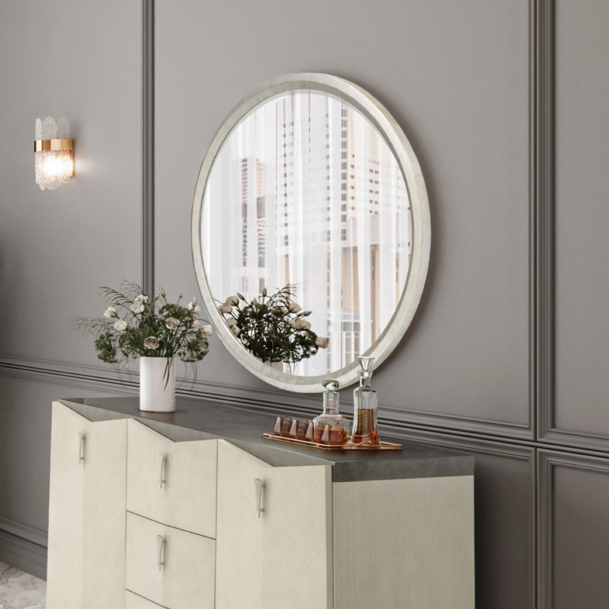 Michael Amini Furniture Wall Mirror 9091260-834