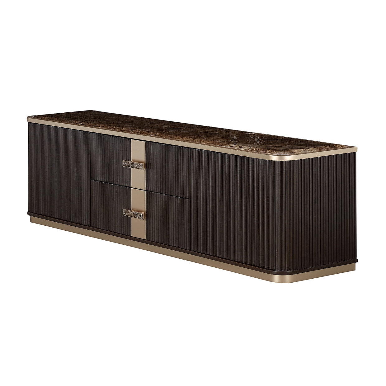 Michael Amini Furniture Media Cabinet 9096081-417