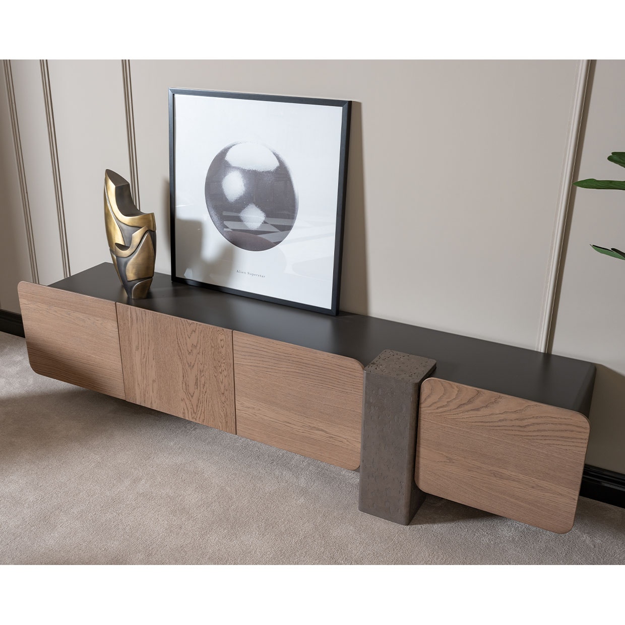 Michael Amini Furniture Media Cabinet LFR-BSTL081-226