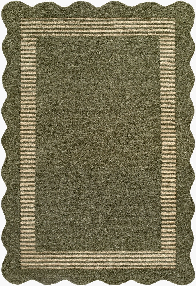 Surya Scalloped Handmade Rug SCP-2308-P