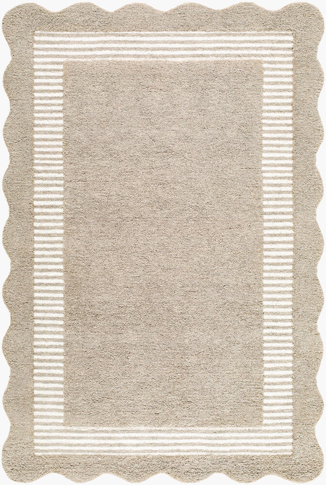 Surya Scalloped Handmade Rug SCP-2309-P