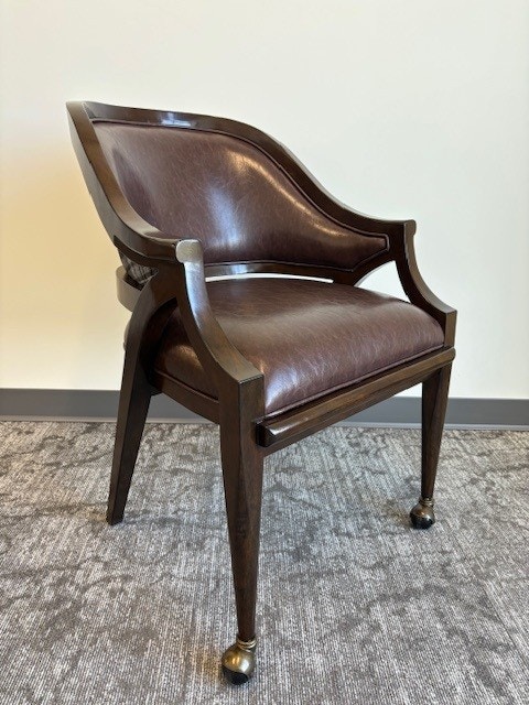 Woodbridge Belmont Chair with Casters 7325-13COM1-WBF