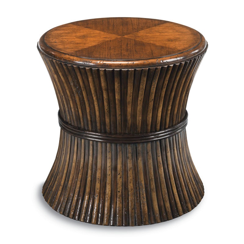 Woodbridge Rattan Drum Table 1142-22