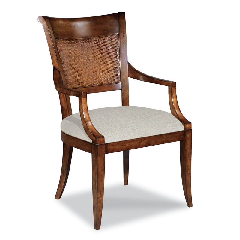 Woodbridge Saber Leg Arm Chair 7031-10