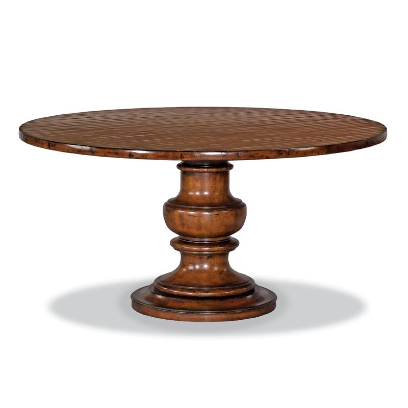 Woodbridge Tuscan Pedestal Dining Table 5035BT58-10HP