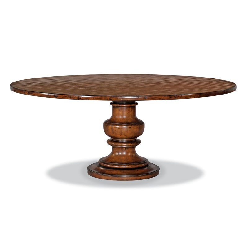 Woodbridge Tuscan Pedestal Dining Table 5035BT72-10HP