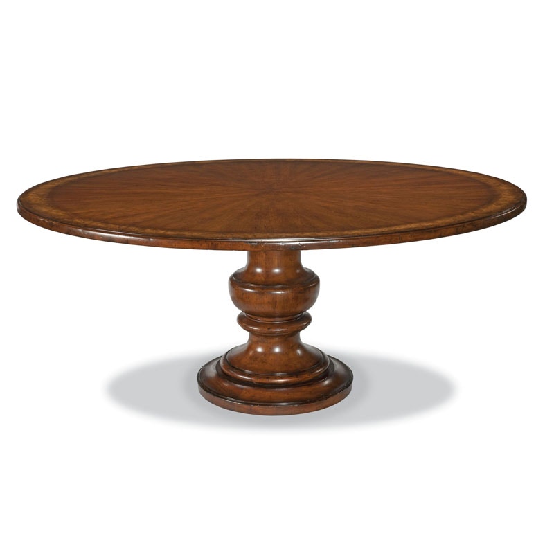 Woodbridge Tuscan Pedestal Dining Table 5035BT72-10NHP