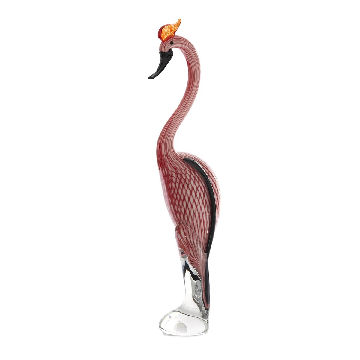 John Richard Glass Heron Sculpture I JRA-16053