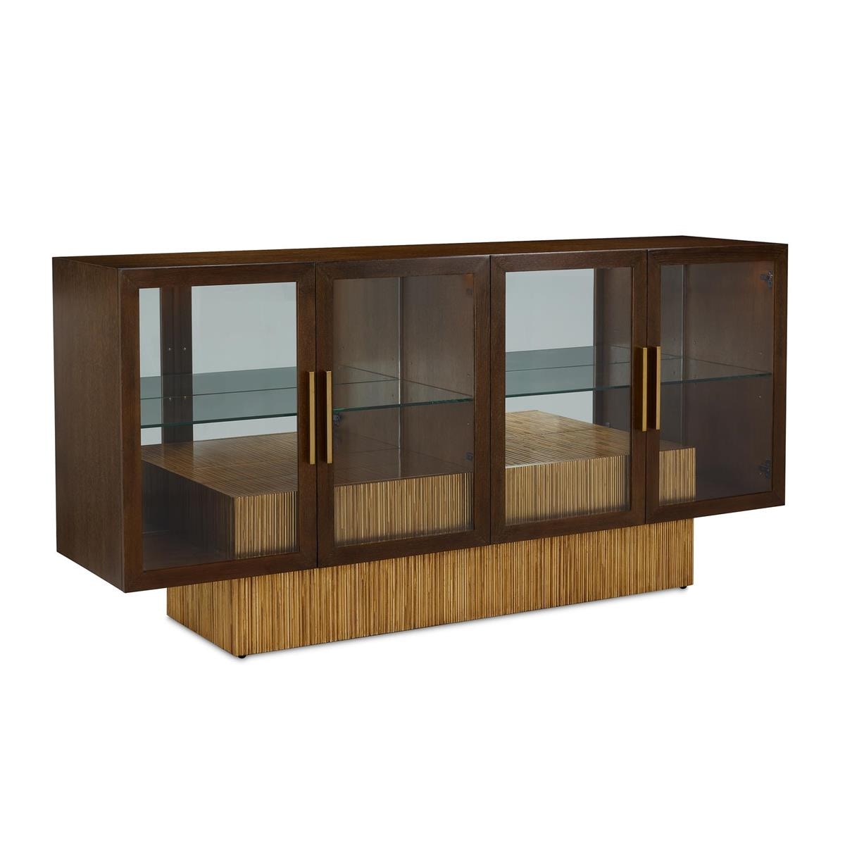 John Richard Suffolk Four-Door Lighted Credenza EUR-04-0930