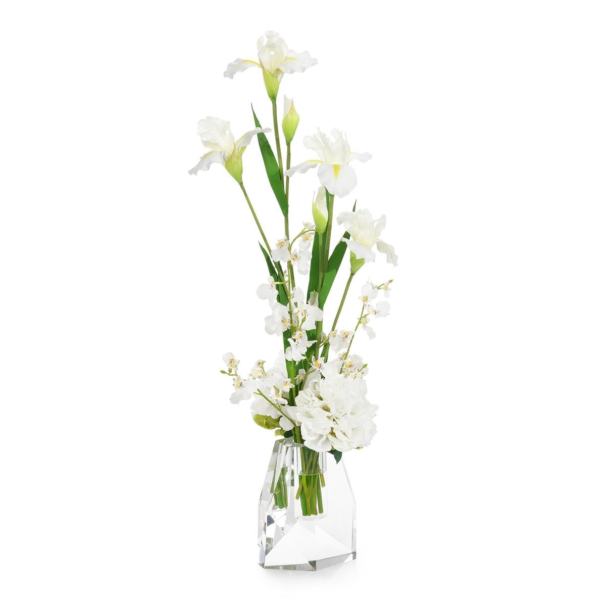 John Richard White Iris and Peonies JRB-5678W