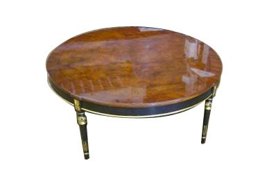 Karges Furniture Directoire Coffee Table with Smooth Apron K4115-CUSTOM