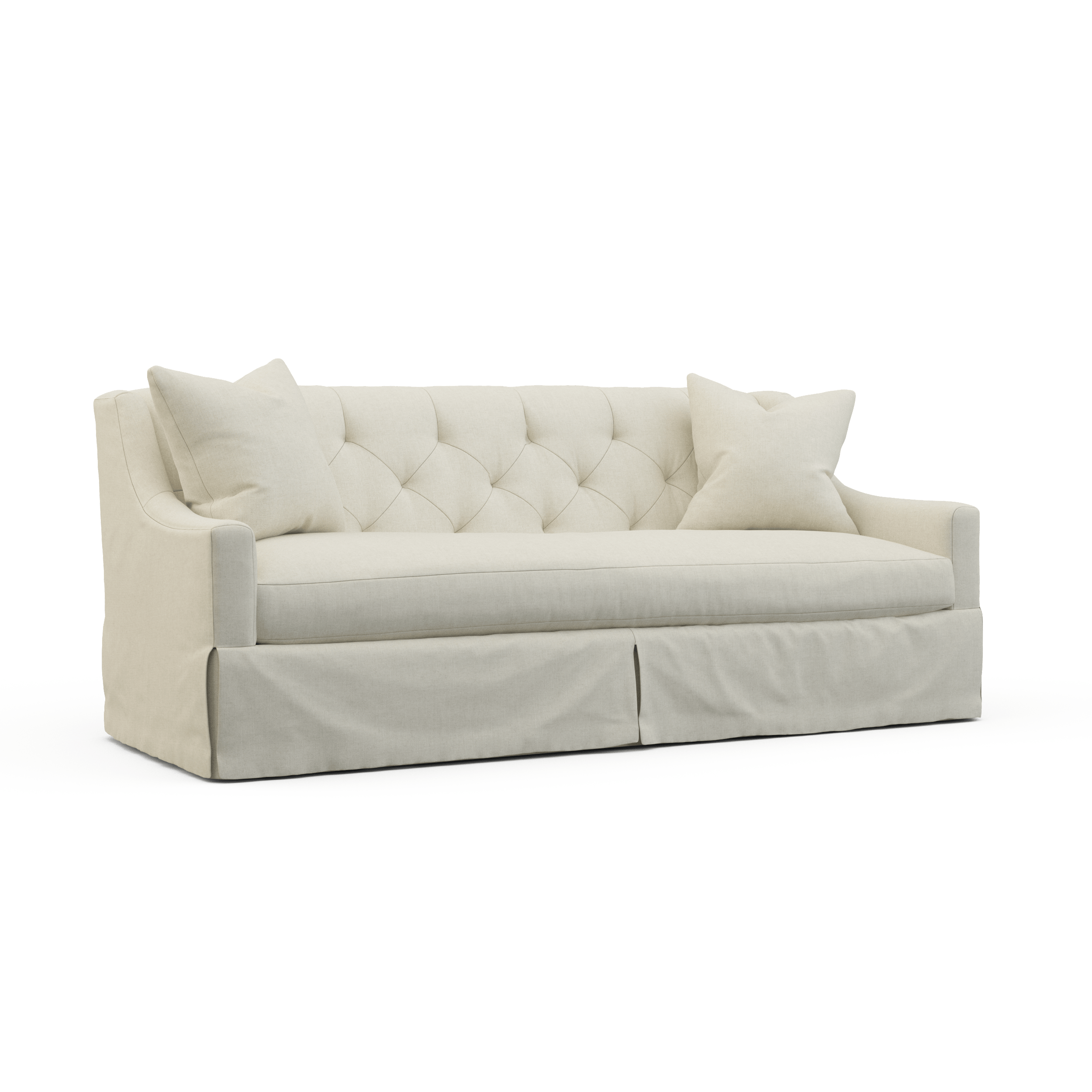 Lillian August for Hickory White Camille Mid-Sofa LA7141M