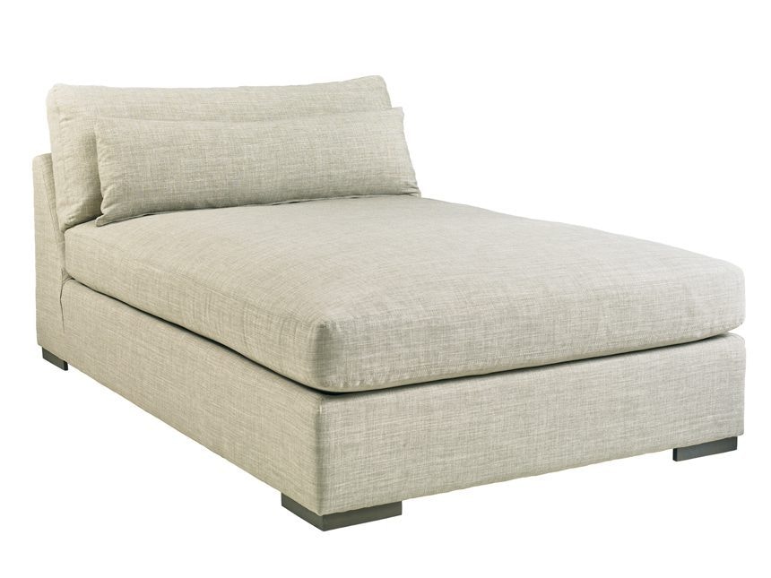 Lillian August for Hickory White Corso Armless Chaise U2CA-SBC