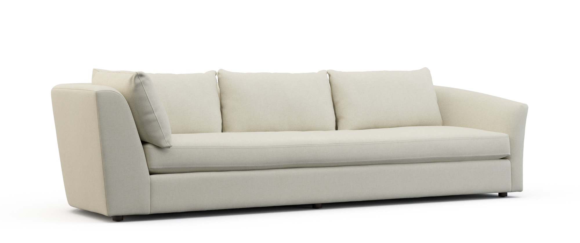 Lillian August for Hickory White Crescent Right Arm Corner Sofa U148-DR