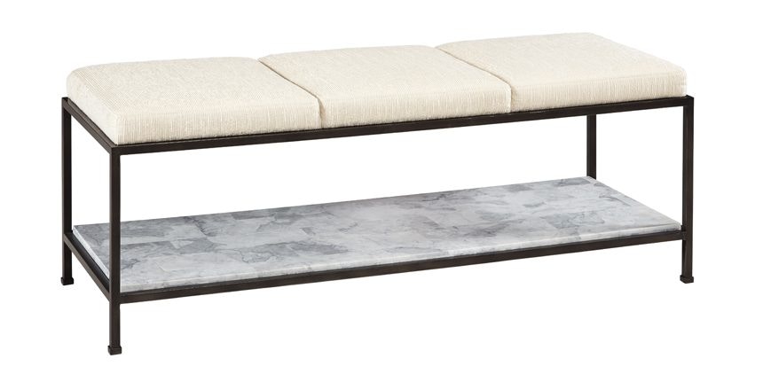 Lillian August for Hickory White Dante Bench U131-O3