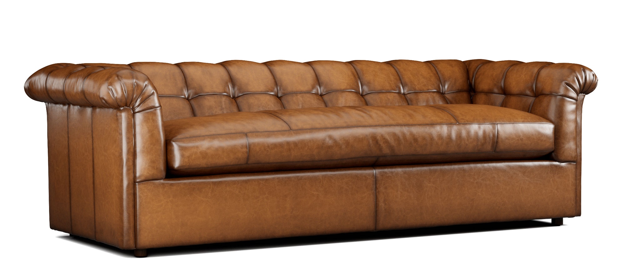 Lillian August for Hickory White Edward Leather Sofa LL7172S