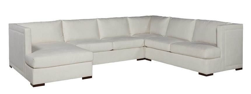 Lillian August for Hickory White Englander Sectional LA9180 Four Piece Sectional