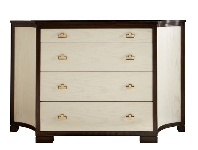Lillian August for Hickory White Guy Clipped Corner Credenza LA98021