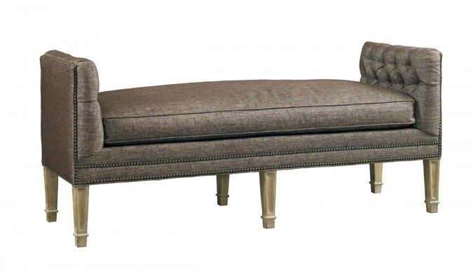 Lillian August for Hickory White Meryl Bed Bench LA8128B