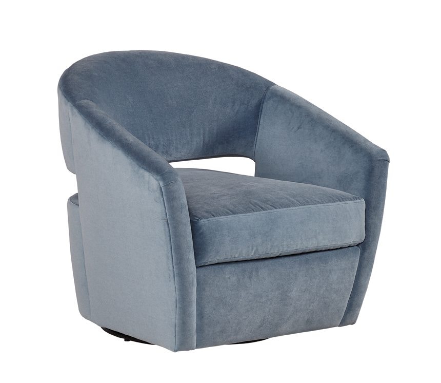 Lillian August for Hickory White Reggie Swivel Chair U137-C3