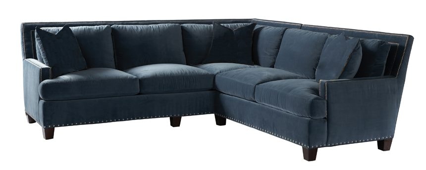 Lillian August for Hickory White Smithfield Sectional LA9102 Two Piece Sectional