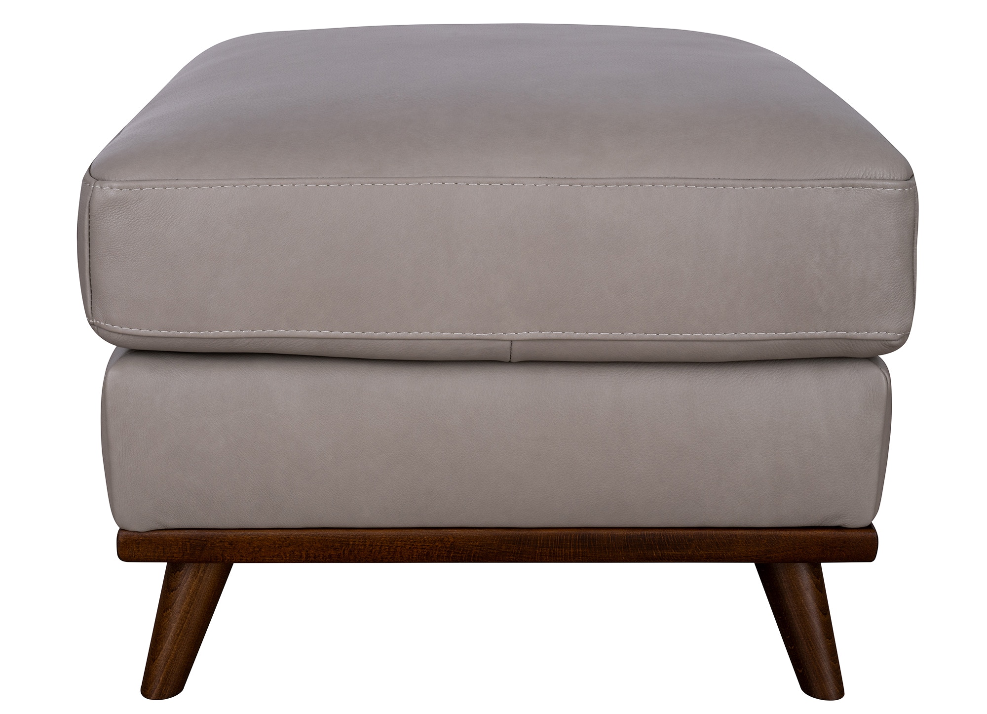 Luke Home Furniture Luxury Leather Ottoman Iris-OT