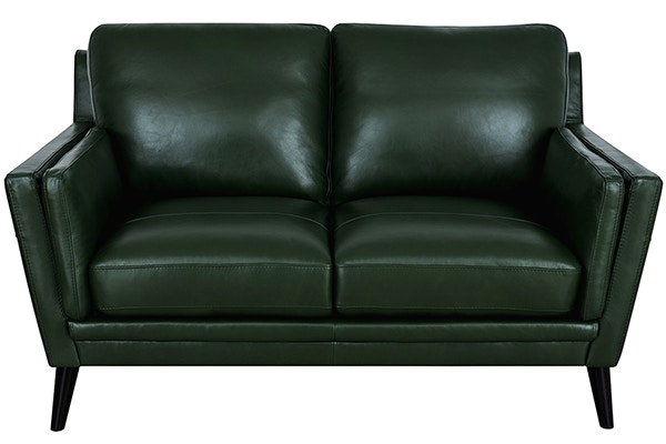 Luke Home Furniture Luxury Leather Loveseat Lauren-LS