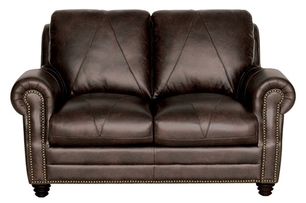 Luke Home Furniture Luxury Leather Loveseat Solomon-LS