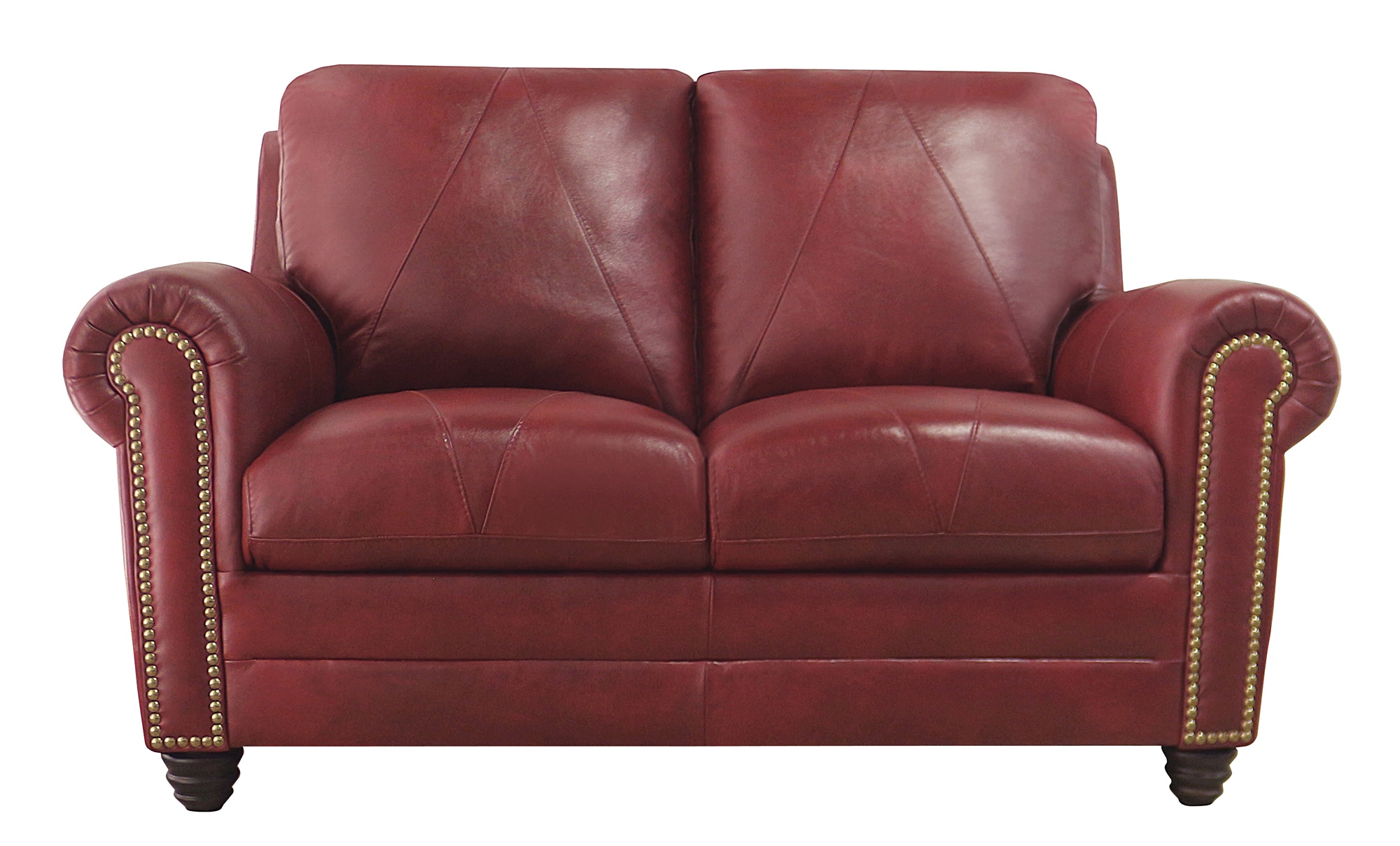 Luke Home Furniture Luxury Leather Loveseat Weston-LS
