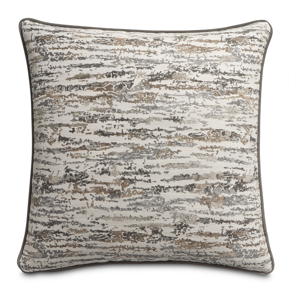 Michael Amini Furniture Moonbeam Keller Driftwood 20in Sq Pillow BCS-DP20-KELER-DRF