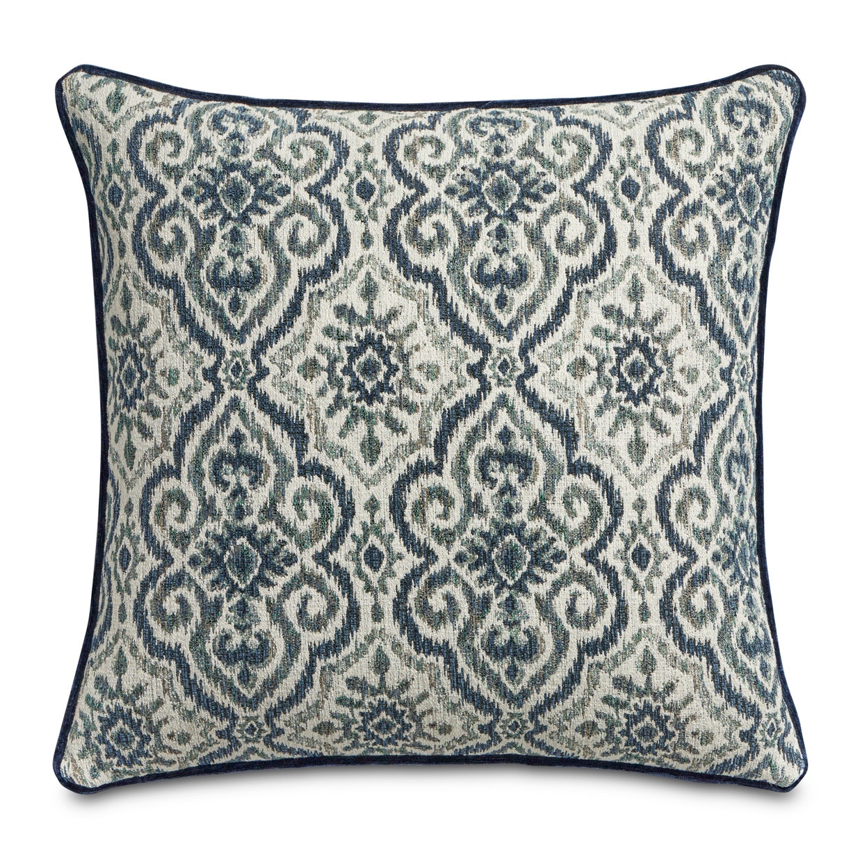 Michael Amini Furniture Blue My Mind Marquez Navy 20in Sq Pillow BCS-DP20-MARQZ-NVY