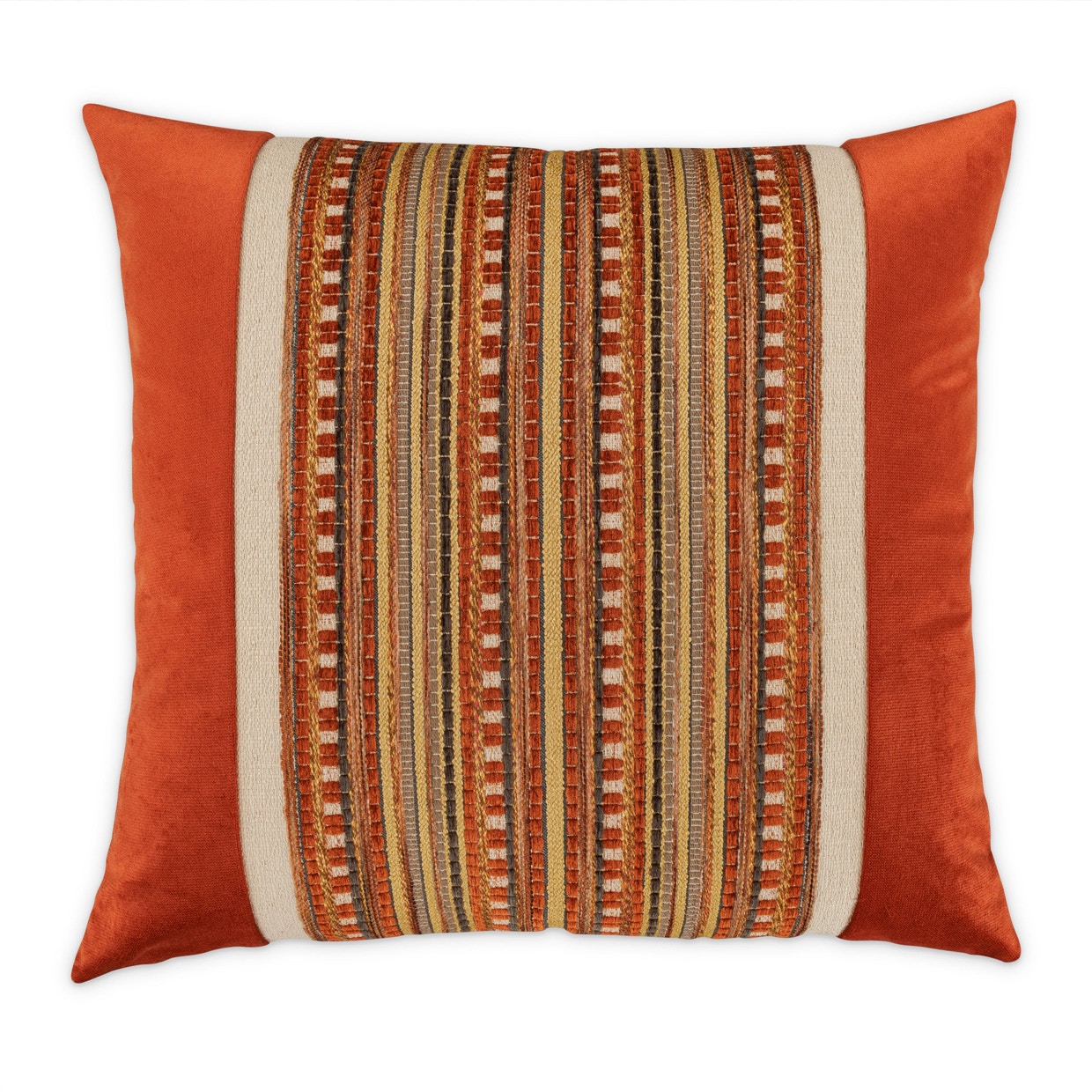 Michael Amini Furniture Explorer Ramsey Cinnamon 21 in. SQ Pillow BCS-DP21-RAMSY-CIN