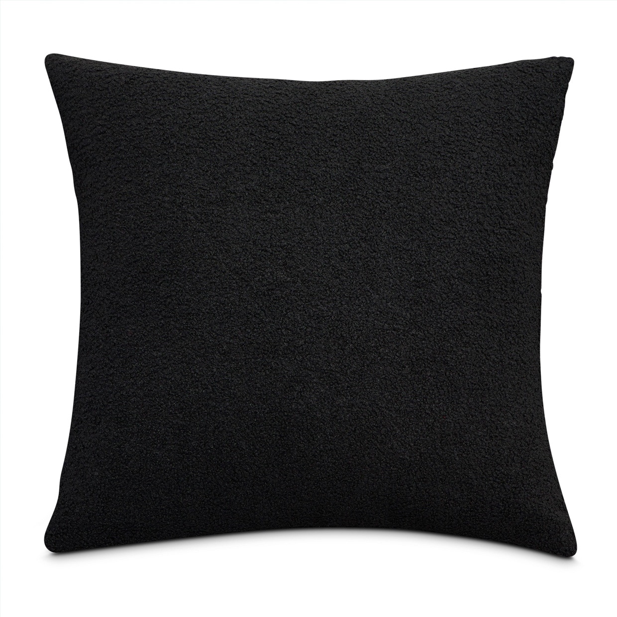 Michael Amini Furniture Shepard 21 x 21in SQ Solid Pillow Black BCS-DP21-SHPSL-BLK
