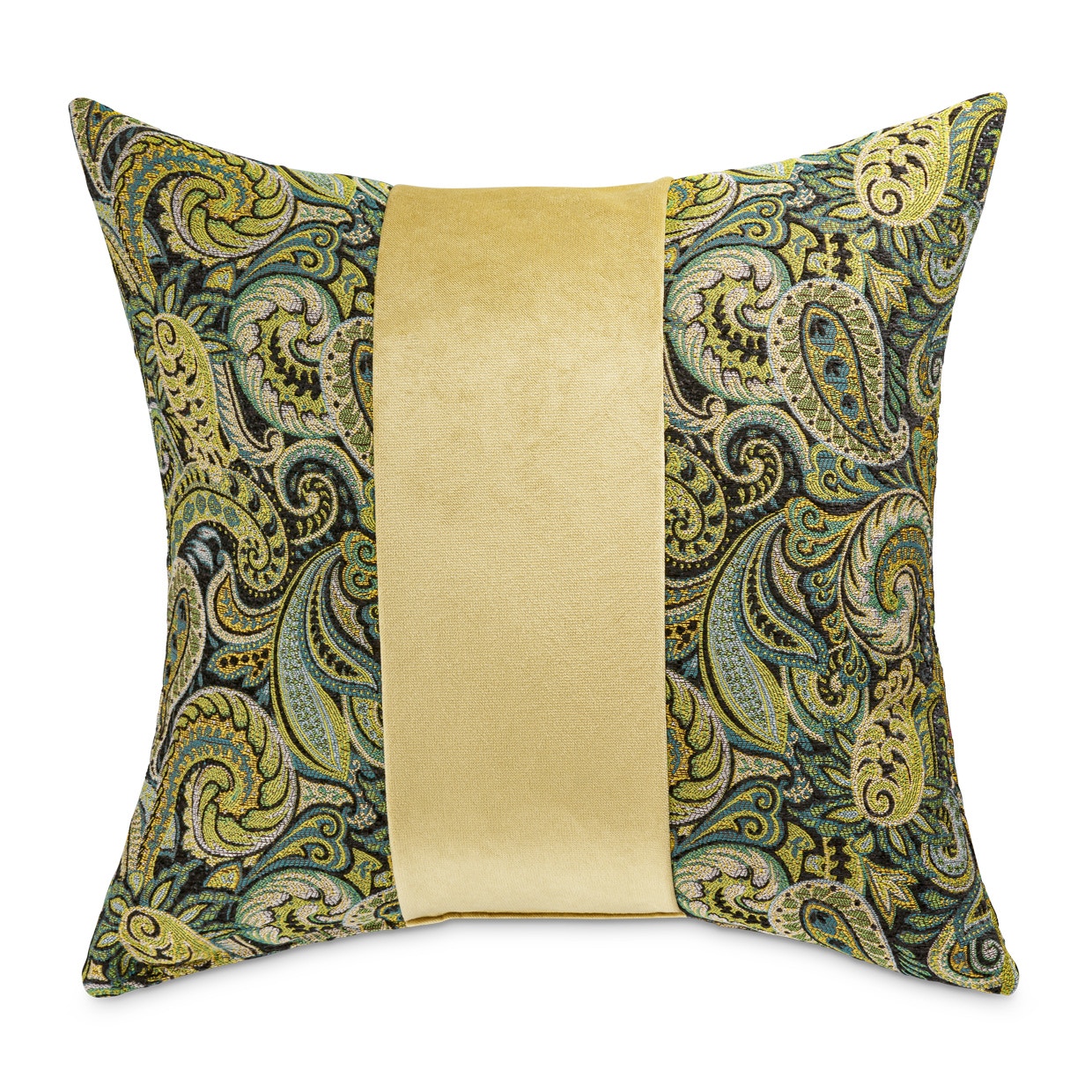 Michael Amini Furniture Emerald Isle Forsythe Emerald 22 in. SQ Pillow BCS-DP22-FRSTH-EMD