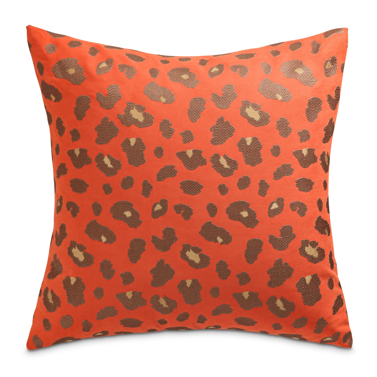 Michael Amini Furniture Explorer Spot Fire 22 in. SQ Pillow BCS-DP22-SPOT-FIRE