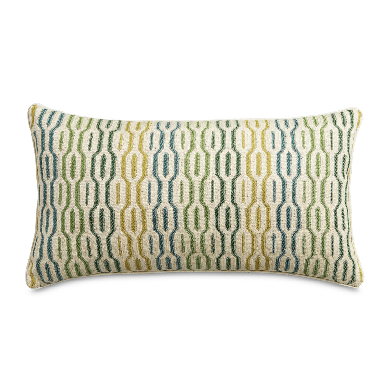 Michael Amini Furniture Eden Ashbury Seagrass 13 x 24in Oblong Pillow BCS-DPOB-ASHBRY-SGR
