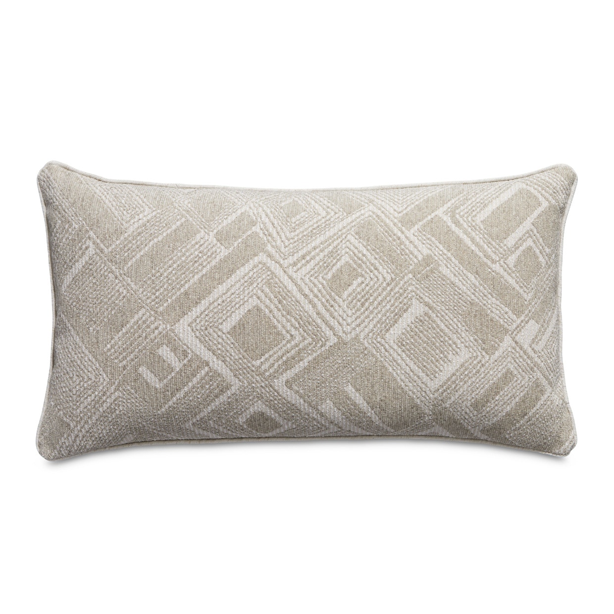 Michael Amini Furniture Moonbeam Moro Natural 13 x 24in Oblong Pillow BCS-DPOB-MORO-NAT