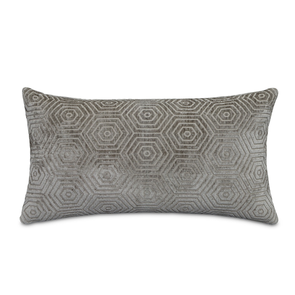 Michael Amini Furniture Explorer Sutter Steel 13 x 24in Oblong Pillow BCS-DPOB-SUTER-STL
